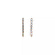 Load image into Gallery viewer, Gabriel &amp; Co. 3 Carat &quot;In &amp; Out&quot; Classic Diamond Hoop Earrings
