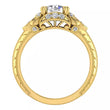 Load image into Gallery viewer, Gabriel &amp; Co. Amavida &quot;Margarita&quot; Vintage Halo Diamond Engagement Ring
