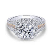 Load image into Gallery viewer, Gabriel &amp; Co. &quot;Bleecker&quot; Halo Diamond Engagement Ring
