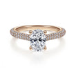 Load image into Gallery viewer, Gabriel &amp; Co. &quot;Brexley&quot; Classic Diamond Halo Engagement Ring
