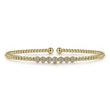 Load image into Gallery viewer, Gabriel &amp; Co. Bujukan Cluster Diamond Stations Bracelet
