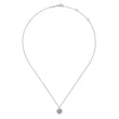 Load image into Gallery viewer, Gabriel &amp; Co. Bursting Starbust Diamond Pendant Necklace
