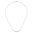 Load image into Gallery viewer, Gabriel &amp; Co. Buttercup Set Diamond Curved Bar Necklace
