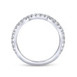Load image into Gallery viewer, Gabriel &amp; Co. Calm Curved Diamond Wedding Band
