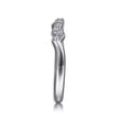 Load image into Gallery viewer, Gabriel &amp; Co. &quot;Carrie&quot; Curved Prong Set Diamond Wedding Band
