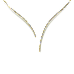 Gabriel & Co. "Cascade" Diamond Choker Necklace