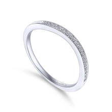 Load image into Gallery viewer, Gabriel &amp; Co. &quot;Celia&quot; Curved Diamond Wedding Band
