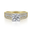 Load image into Gallery viewer, Gabriel &amp; Co. &quot;Channing&quot; Three Row Diamond Engagement Ring
