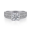 Load image into Gallery viewer, Gabriel &amp; Co. &quot;Channing&quot; Three Row Diamond Engagement Ring
