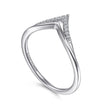 Load image into Gallery viewer, Gabriel &amp; Co. Chevron Diamond Ring
