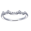 Load image into Gallery viewer, Gabriel &amp; Co. &quot;Chrysalis&quot; Curved Diamond Wedding Band
