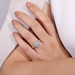 Load image into Gallery viewer, Gabriel &amp; Co. &quot;Columbus&quot; Art Deco Style Halo Diamond Engagement Ring
