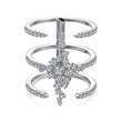 Load image into Gallery viewer, Gabriel &amp; Co. Contemporary Wide Diamond Three Layer Ring

