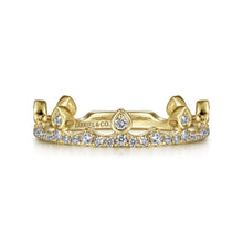 Load image into Gallery viewer, Gabriel &amp; Co. &quot;Crown Princess&quot; Diamond Ring
