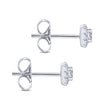 Load image into Gallery viewer, Gabriel &amp; Co. Cushion Halo Round Diamond Stud Earrings
