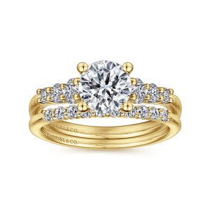 Gabriel & Co. "Darby" Diamond Engagement Ring