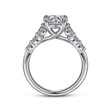 Load image into Gallery viewer, Gabriel &amp; Co. &quot;Darby&quot; Graduating Diamond Engagement Ring
