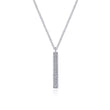 Load image into Gallery viewer, Gabriel &amp; Co. Diamond Bar Pendant Necklace
