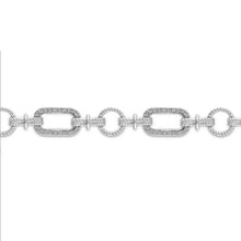Load image into Gallery viewer, Gabriel &amp; Co. Diamond Bracelet with Alternating Links
