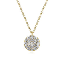 Load image into Gallery viewer, Gabriel &amp; Co. Diamond Cluster Pave Pendant

