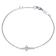 Load image into Gallery viewer, Gabriel &amp; Co. Diamond Cross Tennis Bracelet
