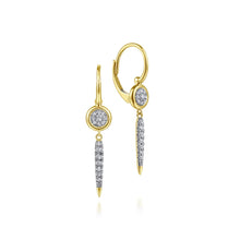 Load image into Gallery viewer, Gabriel &amp; Co. Diamond Dangle &quot;Drop&quot; Earrings
