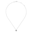 Load image into Gallery viewer, Gabriel &amp; Co. Diamond Pave Satin Finish Pendant
