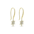 Load image into Gallery viewer, Gabriel &amp; Co. Diamond Star Fish Wire Drop Earrings
