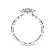 Load image into Gallery viewer, Gabriel &amp; Co. Diamond Starburst Ring
