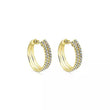 Load image into Gallery viewer, Gabriel &amp; Co. &quot;Double Hoop&quot; Classic Diamond Hoop Earring
