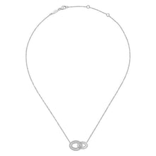Load image into Gallery viewer, Gabriel &amp; Co. Double Oval Diamond Fashion Necklace

