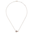 Load image into Gallery viewer, Gabriel &amp; Co. Double Pave Diamond Flower Necklace
