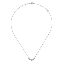 Load image into Gallery viewer, Gabriel &amp; Co. Five Halo Diamond Necklace
