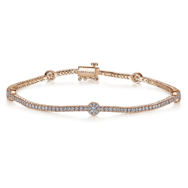 Rainbow sapphire pear shape diamond tennis bracelet 14K gold With Natural  Round Shape Diamond at Rs 319758.68/piece | Pave Diamond Bracelets in Surat  | ID: 2851873914212