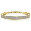 Load image into Gallery viewer, Gabriel &amp; Co. Four Row Pave Set Diamond Bangle
