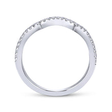Load image into Gallery viewer, Gabriel &amp; Co. &quot;Gina&quot; Curved Diamond Wedding Band
