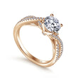 Load image into Gallery viewer, Gabriel &amp; Co. &quot;Gina&quot; Twist Diamond Engagement Ring
