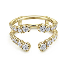 Load image into Gallery viewer, Gabriel &amp; Co. Graduating Diamonds Enhancer Band
