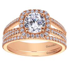 Load image into Gallery viewer, Gabriel &amp; Co. &quot;Hillary&quot; Diamond Wedding Band
