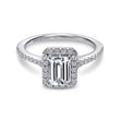 Load image into Gallery viewer, Gabriel &amp; Co. &quot;Kelsey&quot; Halo Diamond Engagement Ring
