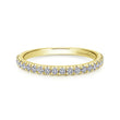 Load image into Gallery viewer, Gabriel &amp; Co. &quot;Lavender&quot; Straight Prong Set Diamond Wedding Band

