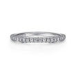 Load image into Gallery viewer, Gabriel &amp; Co. &quot;Leigh&quot; Curved Diamond Wedding Band
