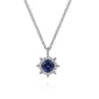 Load image into Gallery viewer, Gabriel &amp; Co. Lusso Blue Sapphire and Diamond Star Pendant
