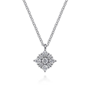 Gabriel & Co. Lusso Star Shape Diamond Pendant