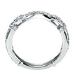 Load image into Gallery viewer, Gabriel &amp; Co. &quot;Marigold&quot; Curved Diamond Vintage Style Wedding Band
