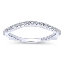 Load image into Gallery viewer, Gabriel &amp; Co. &quot;Marley&quot; Curved Diamond Wedding Band
