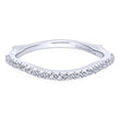Load image into Gallery viewer, Gabriel &amp; Co. &quot;Marley&quot; Curved Diamond Wedding Band
