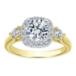 Load image into Gallery viewer, Gabriel &amp; Co. &quot;Martine&quot; Cushion Halo Diamond Halo Engagement Ring
