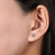 Load image into Gallery viewer, Gabriel &amp; Co. &quot;Mini-Clover&quot; Diamond Stud Earrings
