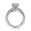 Load image into Gallery viewer, Gabriel &amp; Co. &quot;Morgan&quot; Bypass Twist Diamond Engagement Ring
